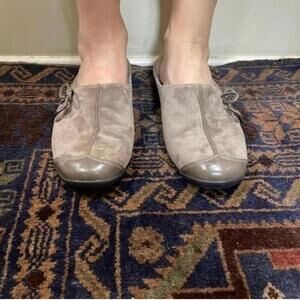Natural Soul All Thru Comfort Brown Suede Slip On Loafer Shoes